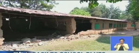 Sad As School Classrooms Collapse Ahead Of Monday Opening [Photos]