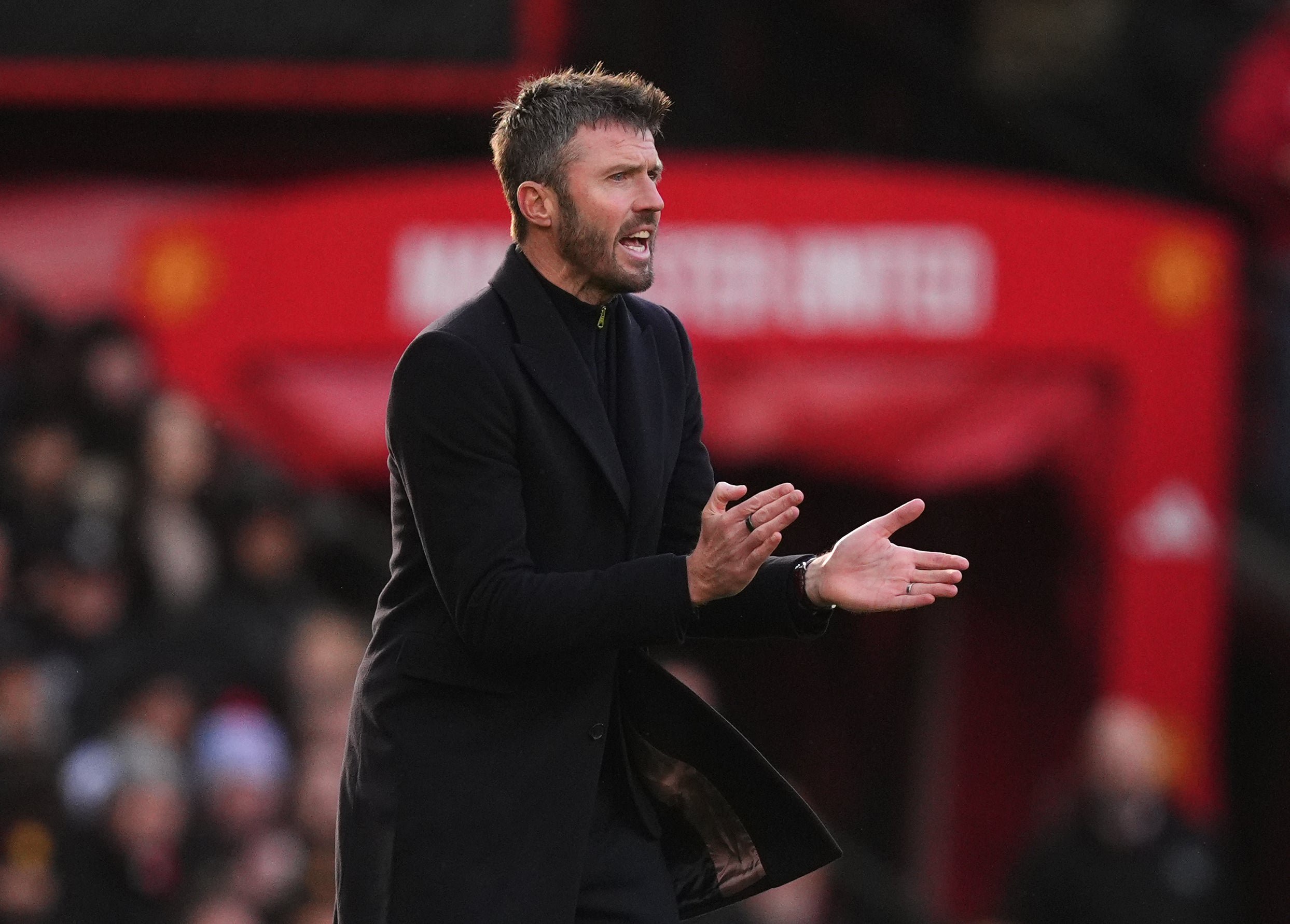 Michael Carrick will remain as Manchester United head coach for Saturday’s Premier League match at Chelsea
