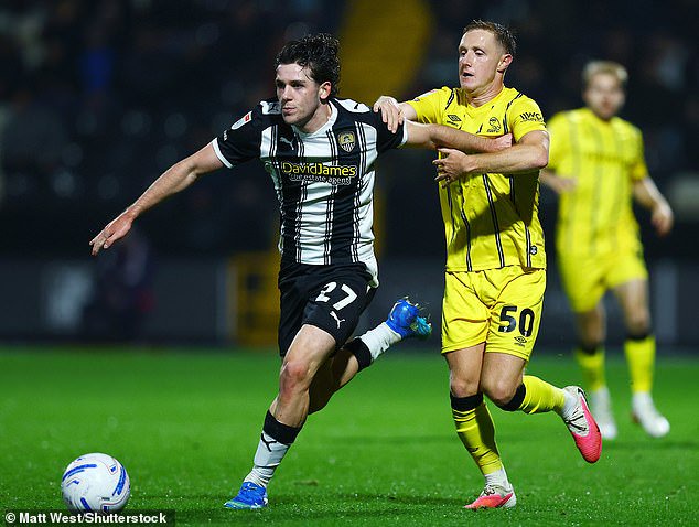 Rory Finneran, an 18-year-old defensive midfielder, has shone on loan at Notts County