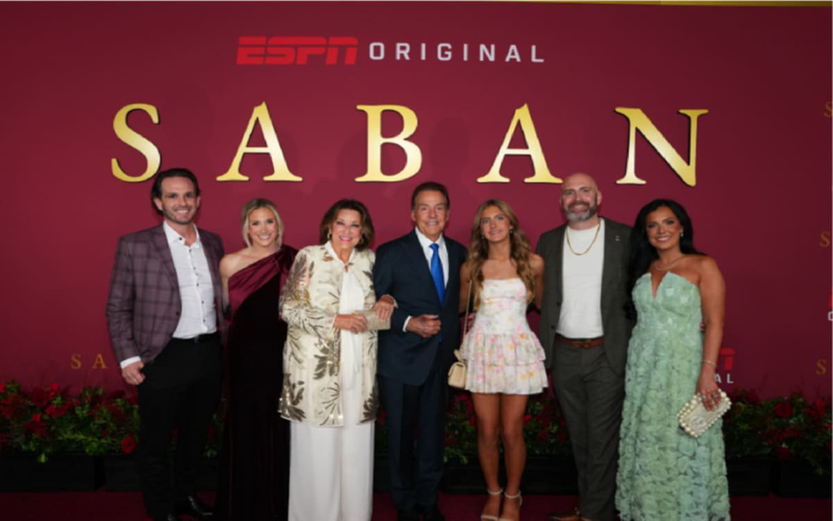 Nick Saban and family © Instagram/@kristennsaban