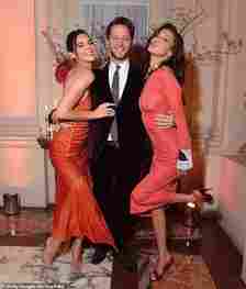 He is known to throw star-studded bashes, with his birthday parties often serving as a warm-up to the Met Gala (pictured with Kendall Jenner and Bella Hadid)