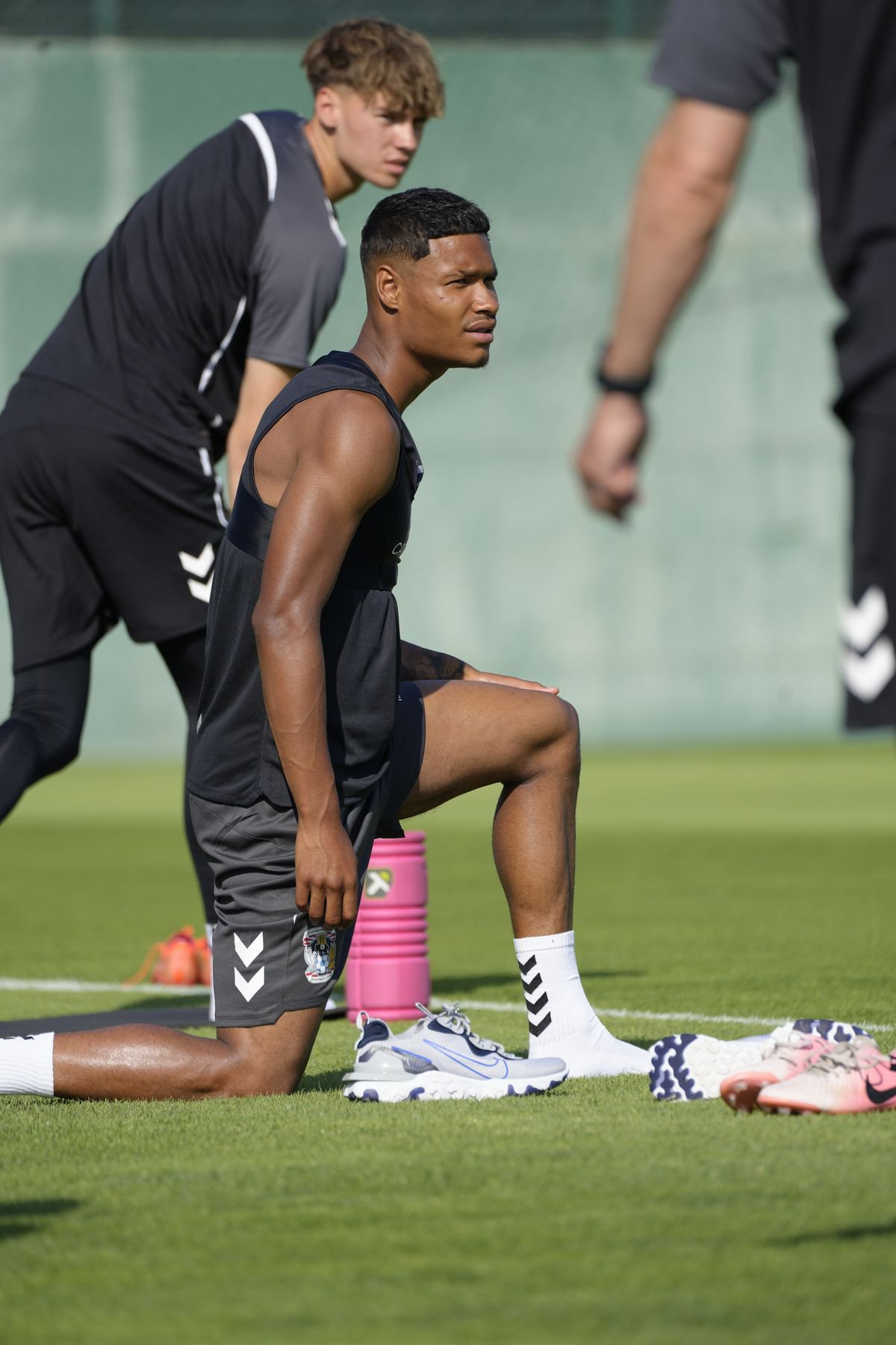 Kai Andrews has been the fittest Coventry City player in pre-season training for the last three summers
