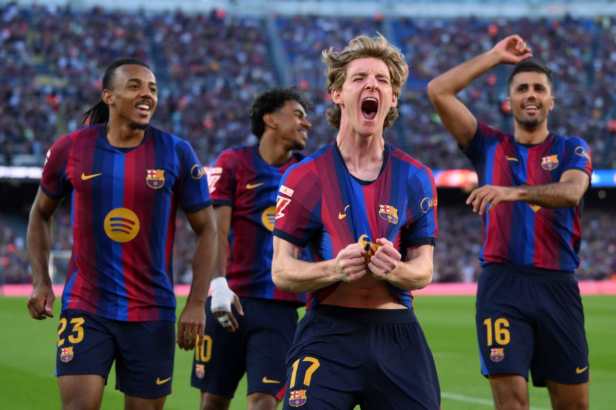 Anthony Gordon has made an immediate impact at Barcelona