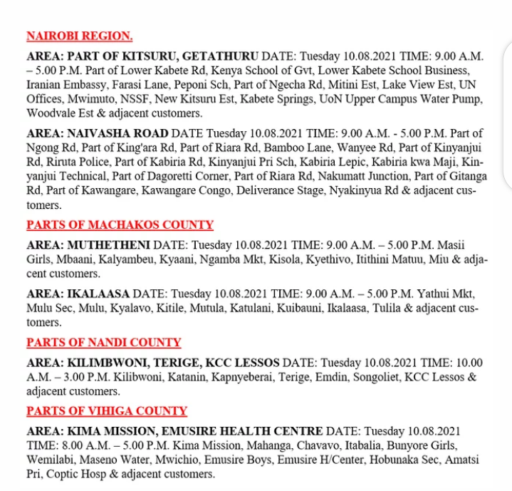 KPLC Announces Power Blackout In The Following Areas Today Check If 