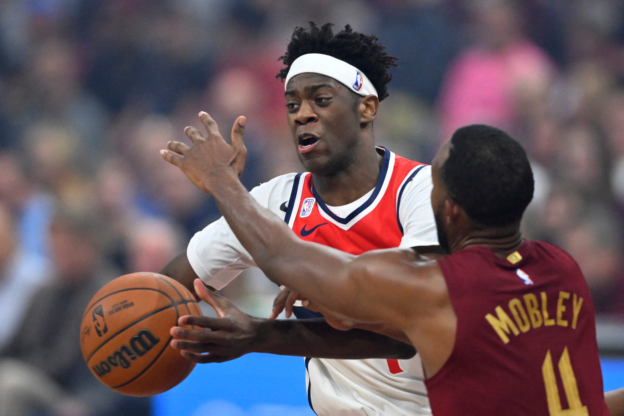 AJ Dybntsa makes his NBA debut with the Washington Wizards