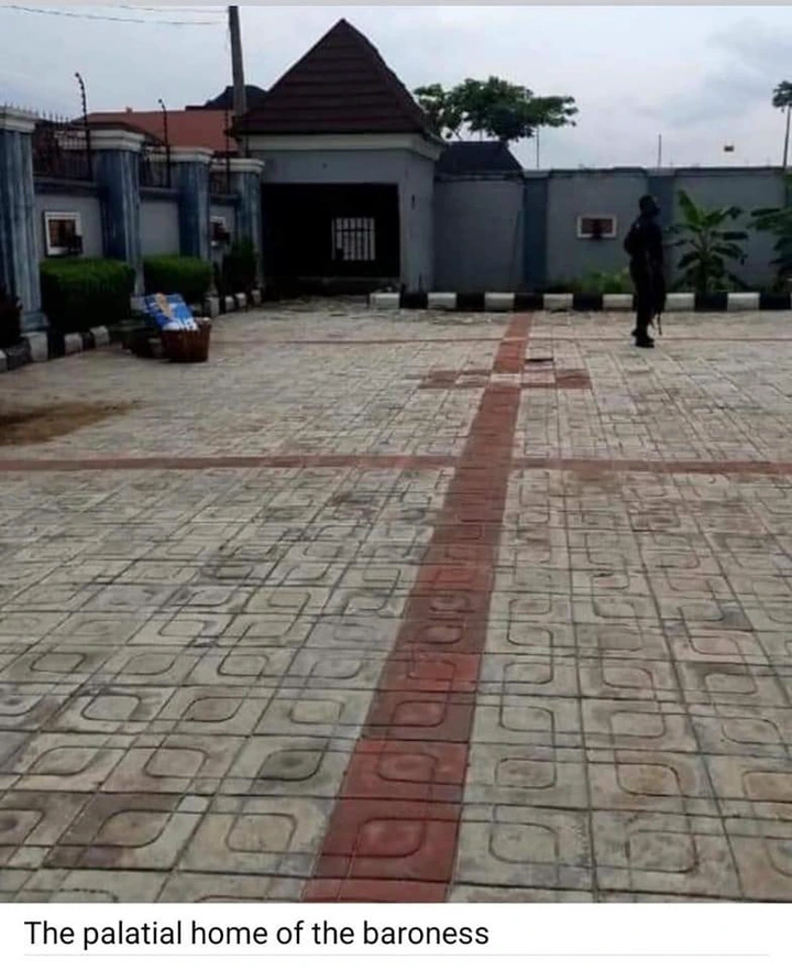 NDLEA Arrests Wanted Drug Baroness, Seals Her Palatial Mansion In Delta [Photos]