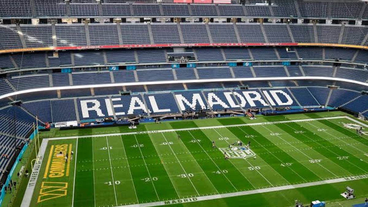 Real Madrid to replace Bernabéu pitch after NFL fixture