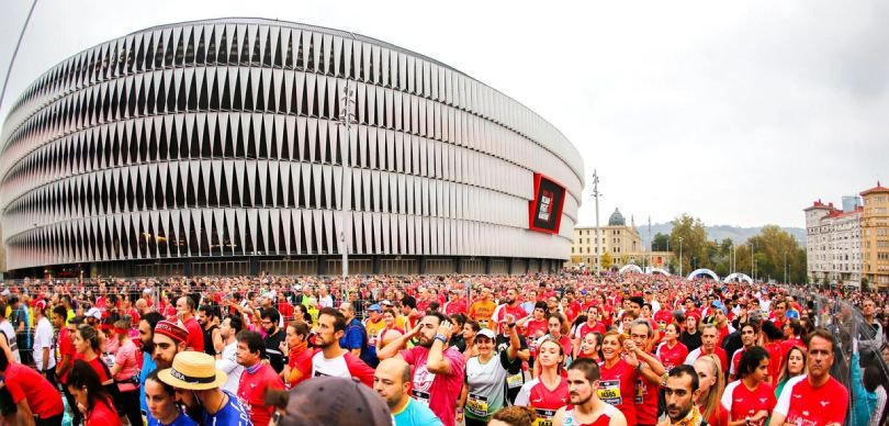 Bilbao night marathon san mames