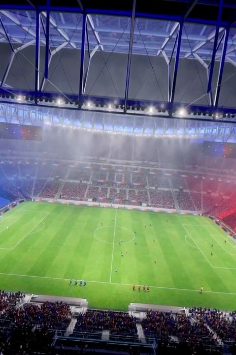 Computerised view of the Generali Stadium