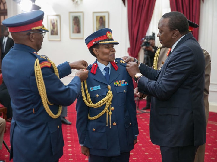 First Kenyan woman appointed Major General, as New KDF Commanders are ...