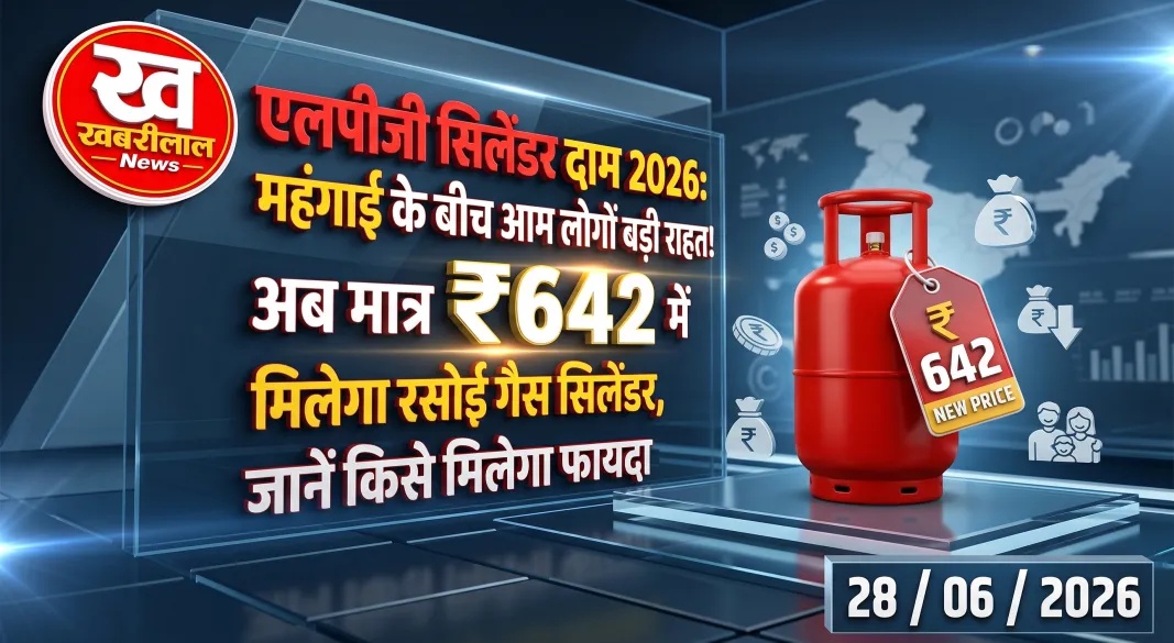 LPG Cylinder Price Big Relief Get Domestic Gas for Just 642 Rupees