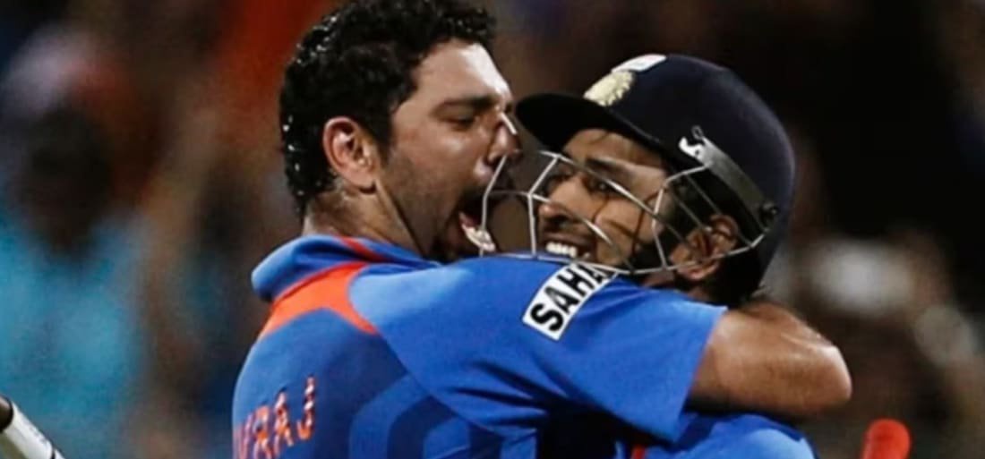 Yuvraj Singh MS Dhoni 