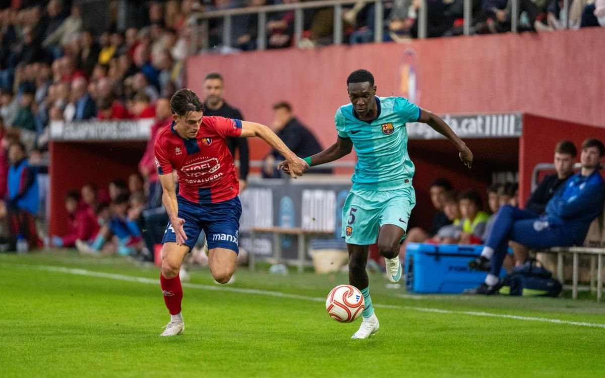 UE Olot 2-0 Barça Atlètic: First defeat