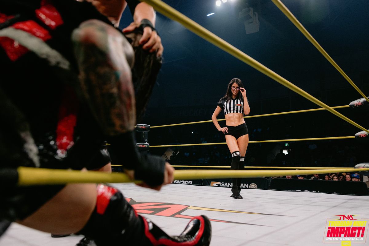 Her iconic referee moment went viral
