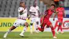 Andile Jali in action against Chippa United