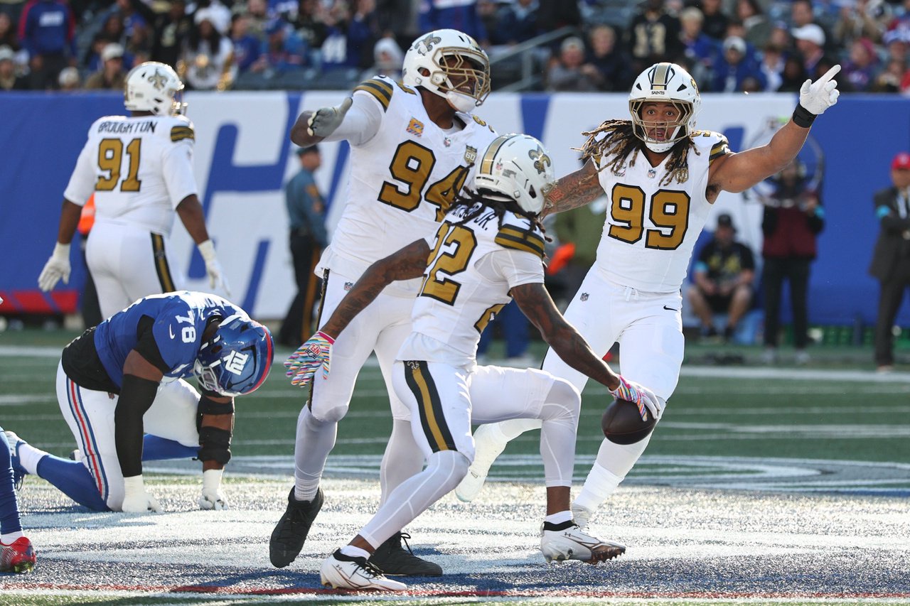 NFL: New Orleans Saints at New York Giants