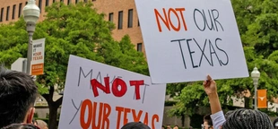 UT Austin students protest school’s DEI layoffs amid state ban
