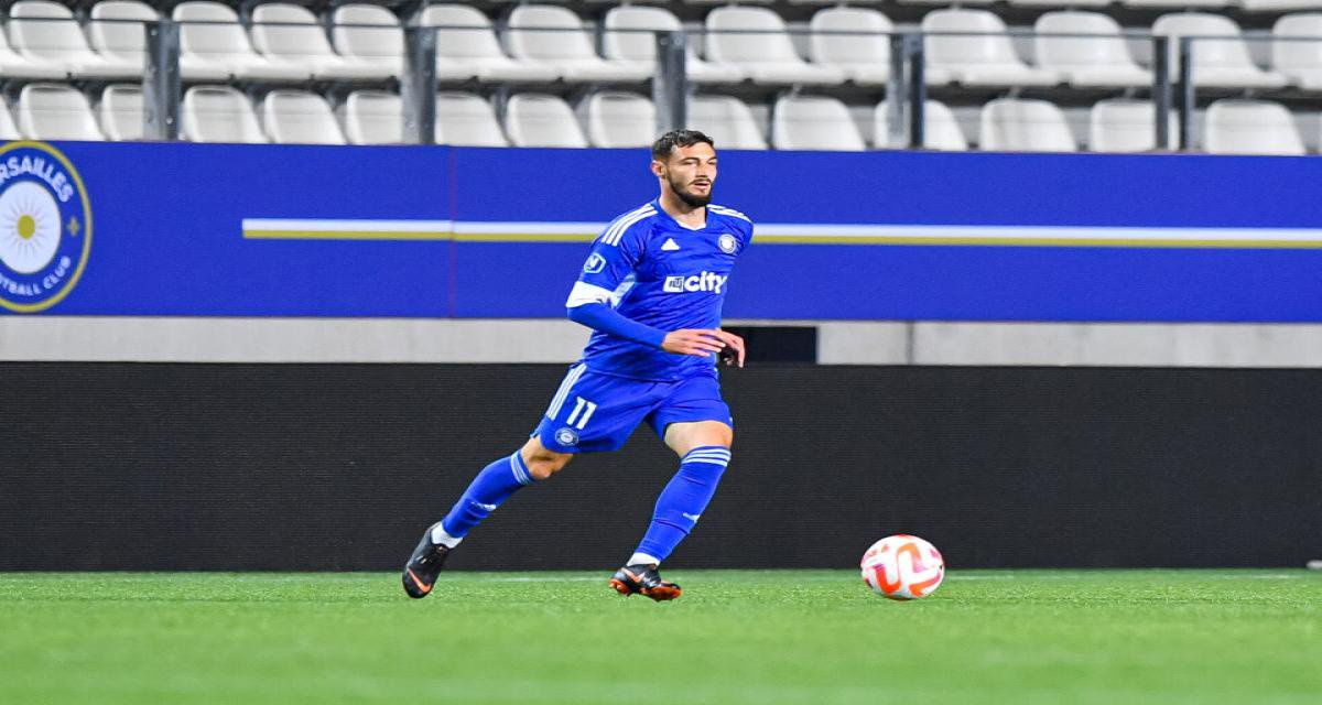 Yohan BRUN lorsqu'il évoluait à Versailles