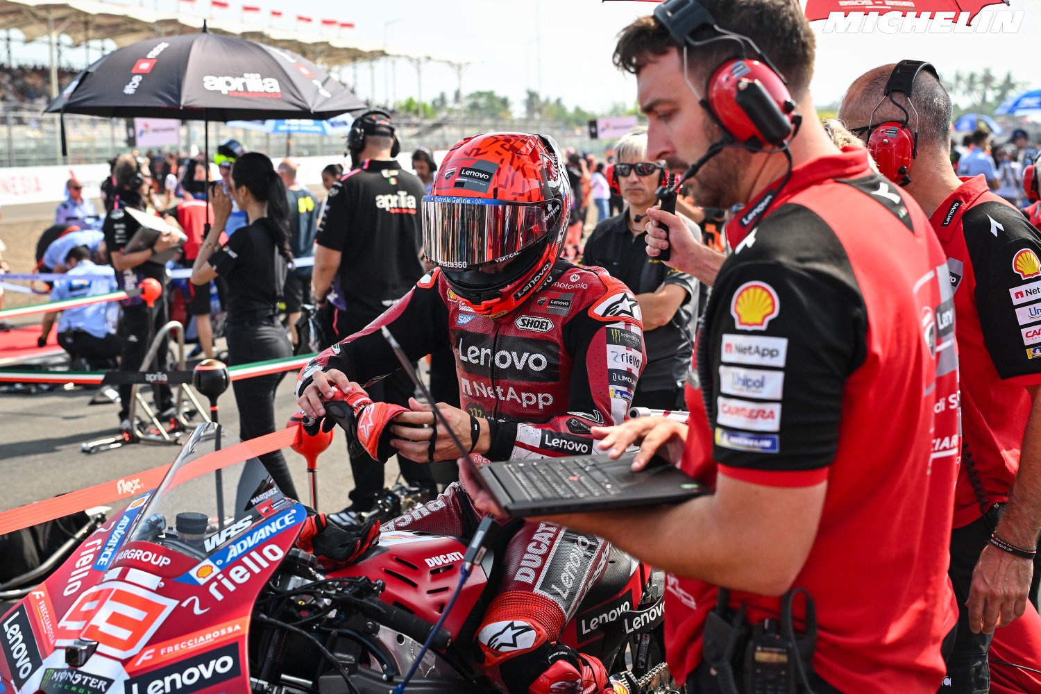 Marc Marquez mène Ducati mais a besoin de Pecco Bagnaia pour sécuriser le titre des constructeurs 2026.