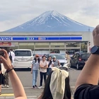 Town builds screen to block Mount Fuji view as Japan grapples with over-tourism