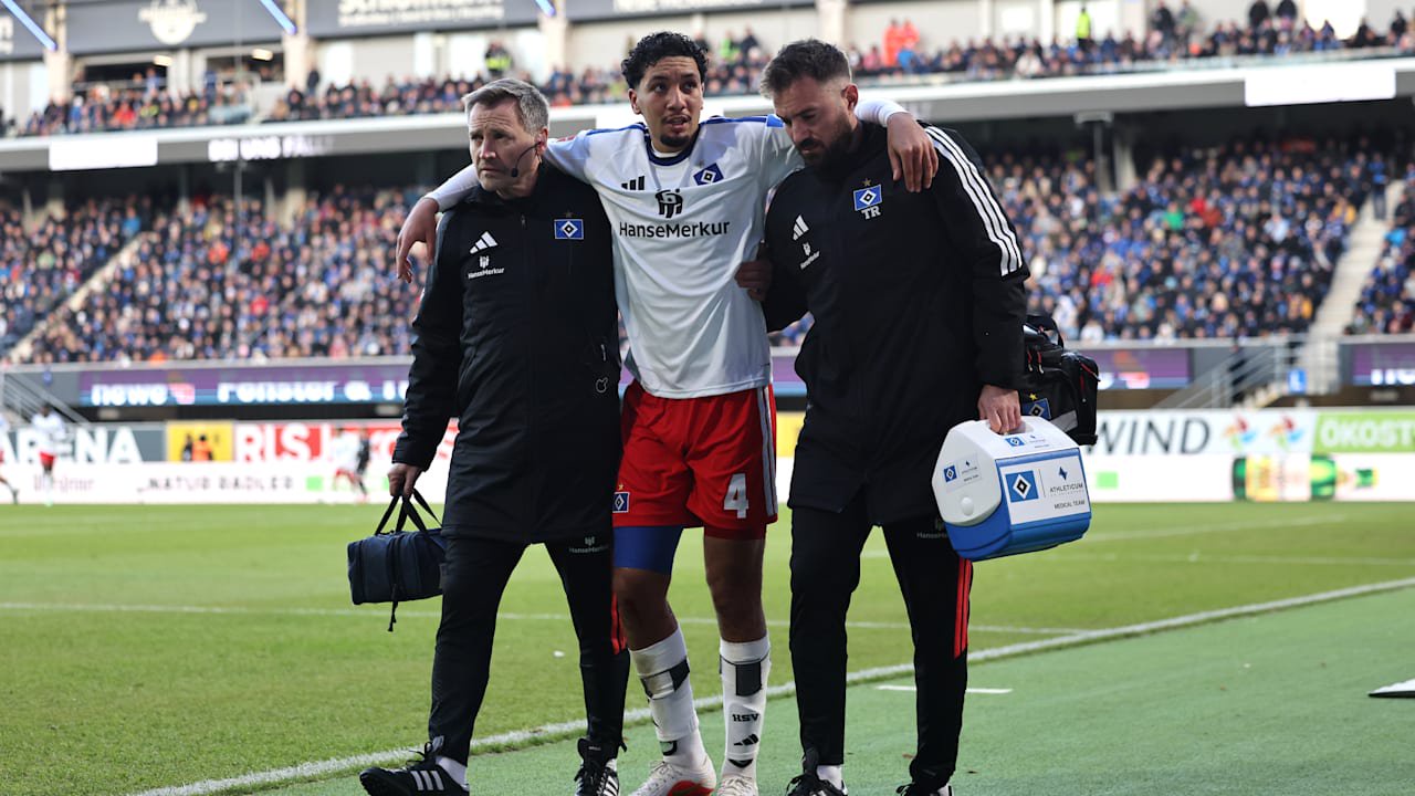 HSV Injury Crisis: Vieira and Nadir Hurt in Paderborn Defeat, MOPO