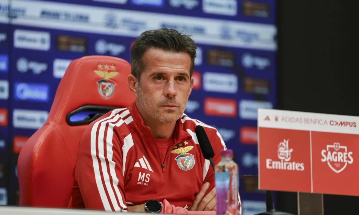 Marco Silva na antevisão ao Benfica-Gil Vicente