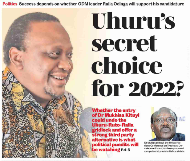 Uhuru Raila Secret Candidate Against Dp Ruto Finally Revealed Opera News
