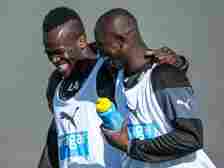 Papiss Cisse and Cheick Tiots