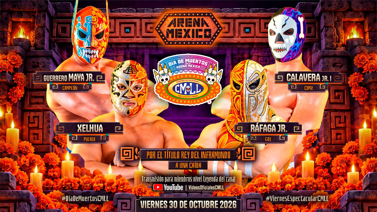 CMLL Día de Muertos Results (10/31/2026)