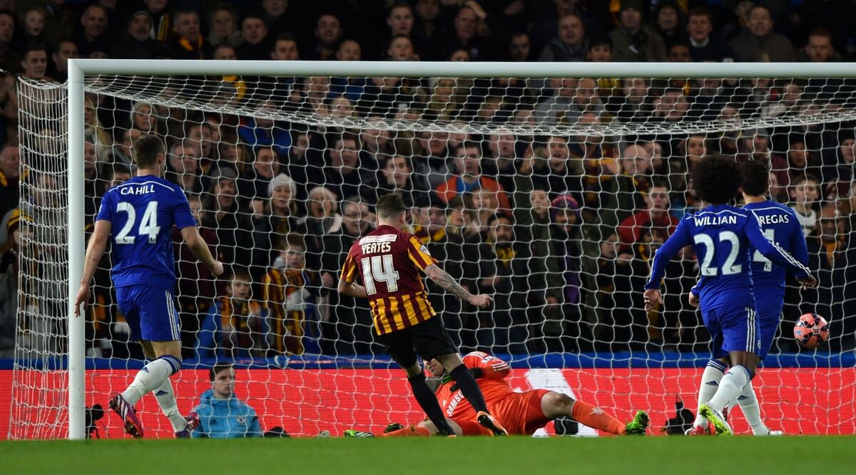 Soccer - FA Cup - Fourth Round - Chelsea v Bradford City - Stamford Bridge