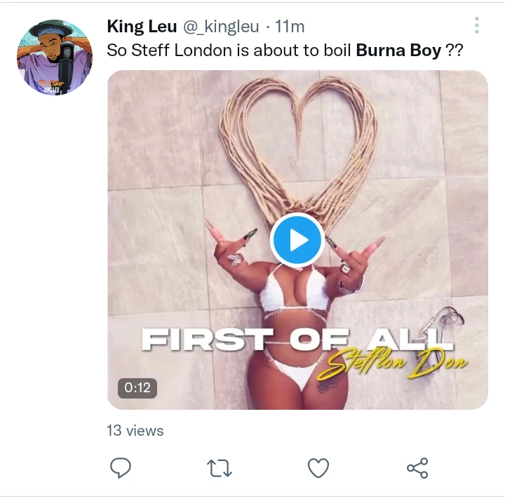Reactions as Stefflon Don Is Set To Drop Diss Track In Reply To Her Ex Boyfriend, Burnaboy 078d4701c7514440bafcbfb93c074ba2?quality=uhq&format=webp&resize=720