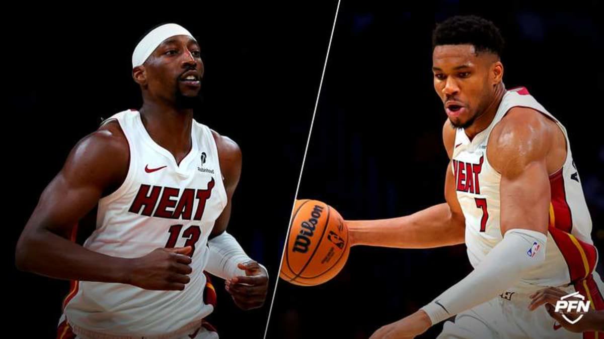 Jeff Teague questions Bam Adebayo's fit alongside Giannis Antetokounmpo and suggests a move to Boston, drawing mixed fan reactions.