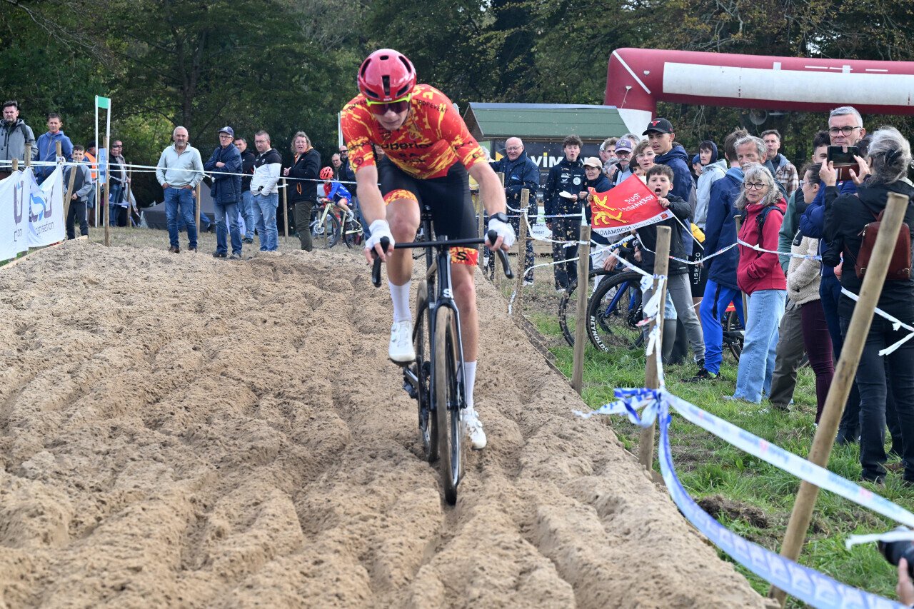 Maxence Lemardelé cyclo-cross Martinvast