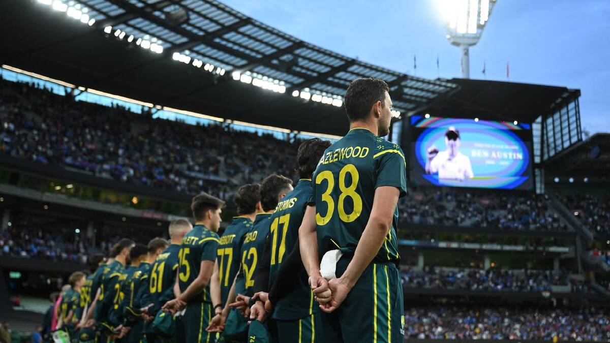 Shock and sadness about Ben Austin's death was felt across the cricketing world. (James Ross/AAP PHOTOS)