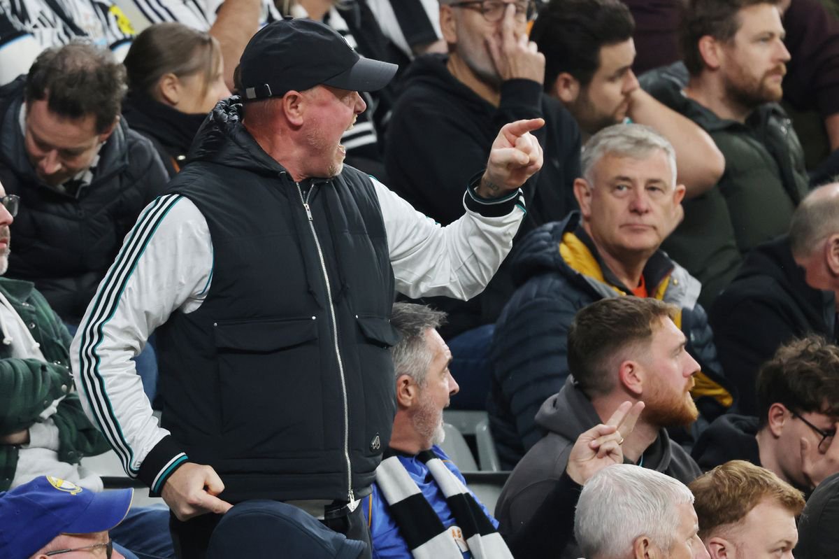 Toon fans during Newcastle United v Aston Villa at St. James' Park