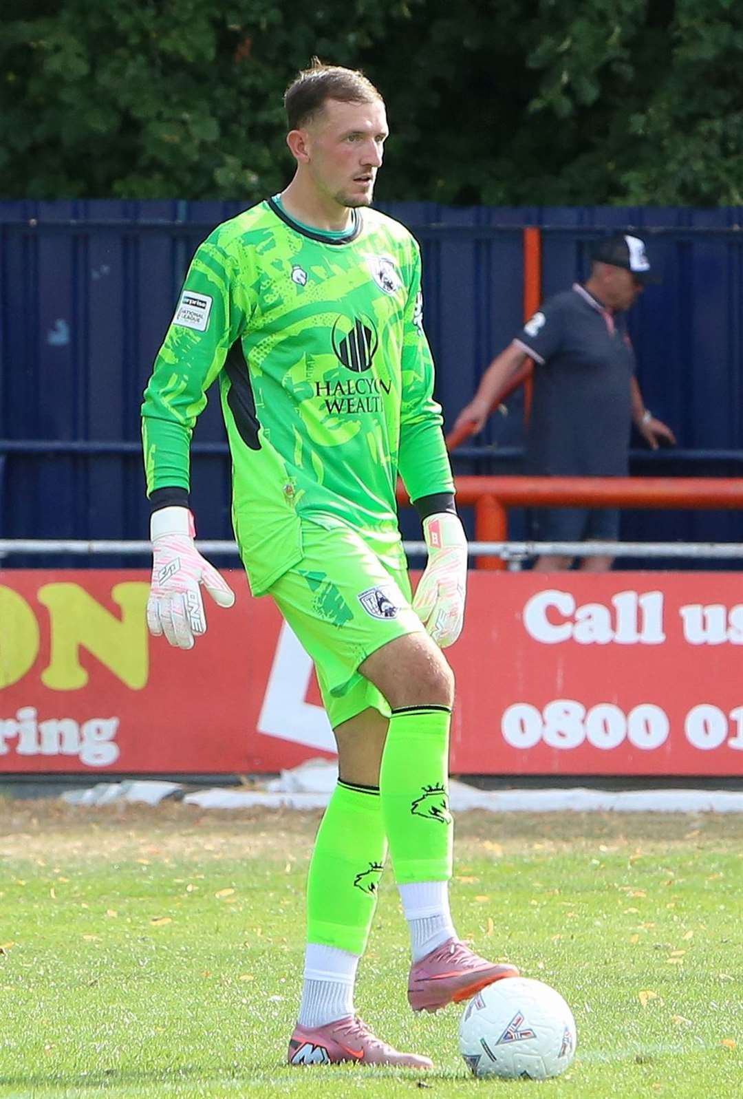 Nathan Harness - saved a penalty for Angels in last weekend’s 1-0 home win over Hemel Hempstead. Picture: David Couldridge