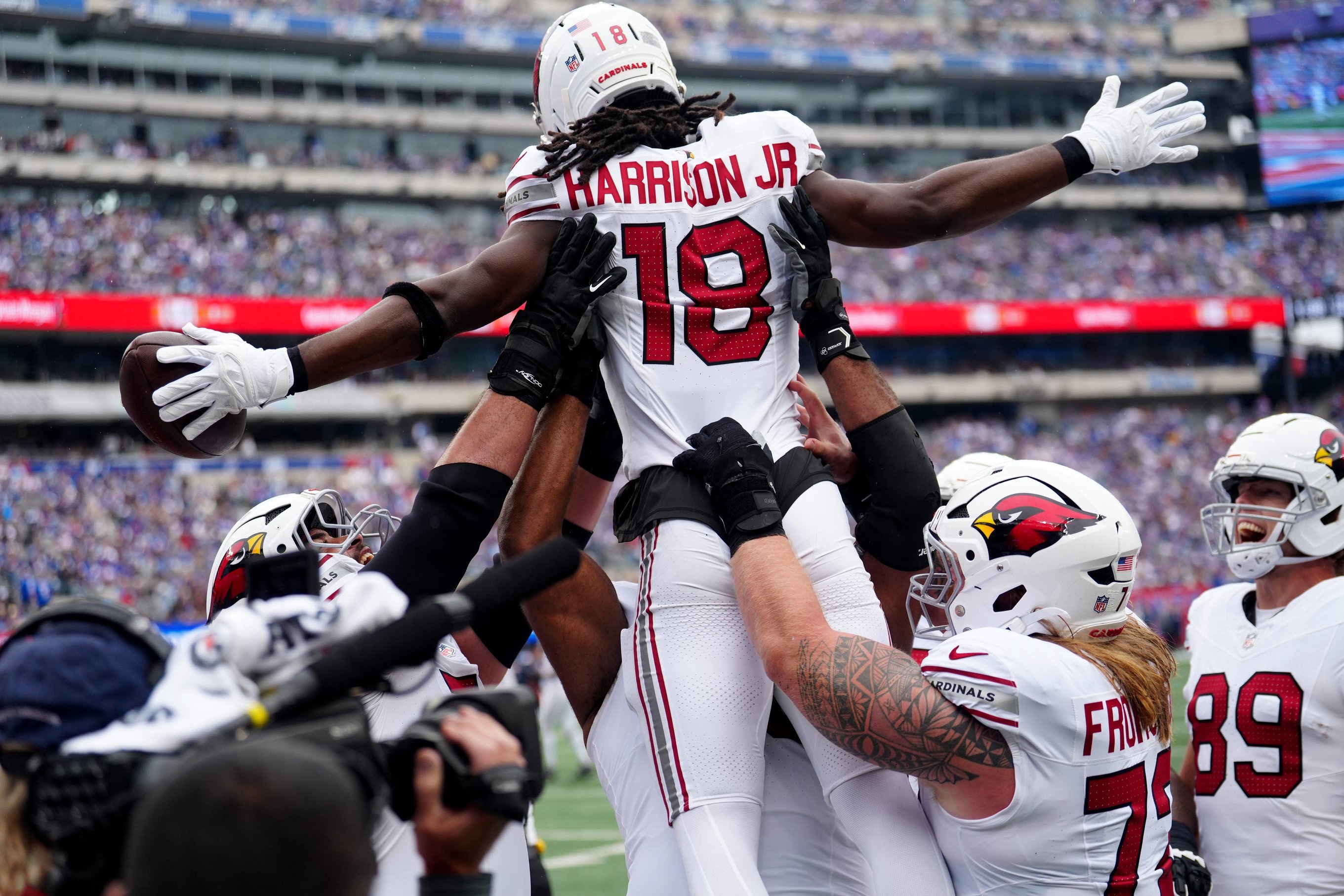Marvin Harrison Jr. could be set for a breakout performance as the Cardinals host the Lions in Week 5.