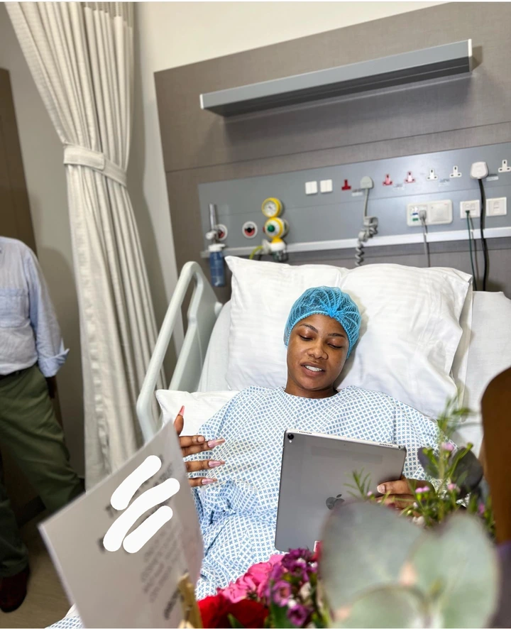Yemi Alade And Benson Okonkwo React As BBN Star, Tacha Shares Photos Of Herself On Sick Bed In Dubai