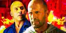 Custom image of Dominic Toretto and Deckard Shaw in Fast and Furious