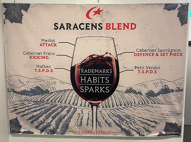 The Saracens director and the club have embraced the joke after coming under criticism
