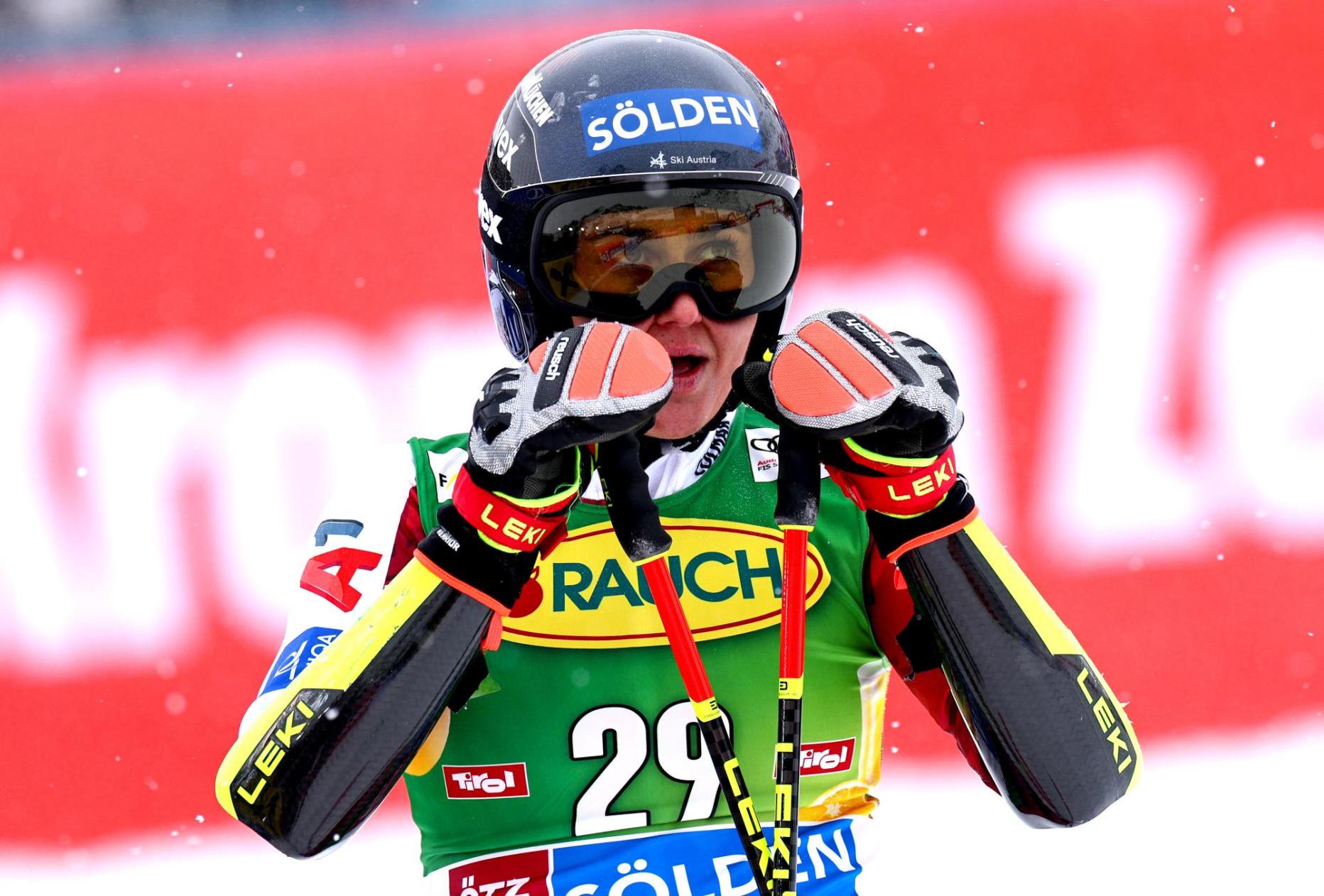 FIS Alpine Skiing World Cup in Soelden - Women's Giant Slalom	