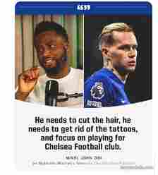 Mikel Obi to Mudryk: Cut Hair, Remove Tattoos, and Focus on Chelsea