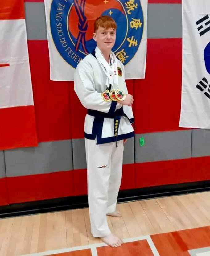 Myles Wilson was a triple gold medallist in Canada.