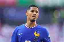 William Saliba of France  during the UEFA EURO 2024 group stage match between France and Poland at Football Stadium Dortmund on June 25, 2024 in Do...