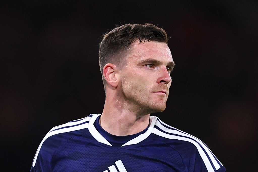 Scotland captain Andy Robertson.