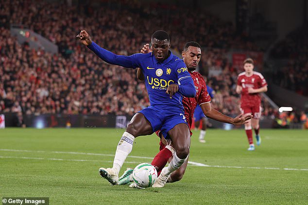 Ryan Gravenberch's clumsy challenge on Moises Caicedo gifted Chelsea their penalty