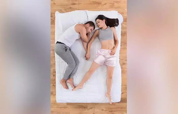 couple's sleeping positions
