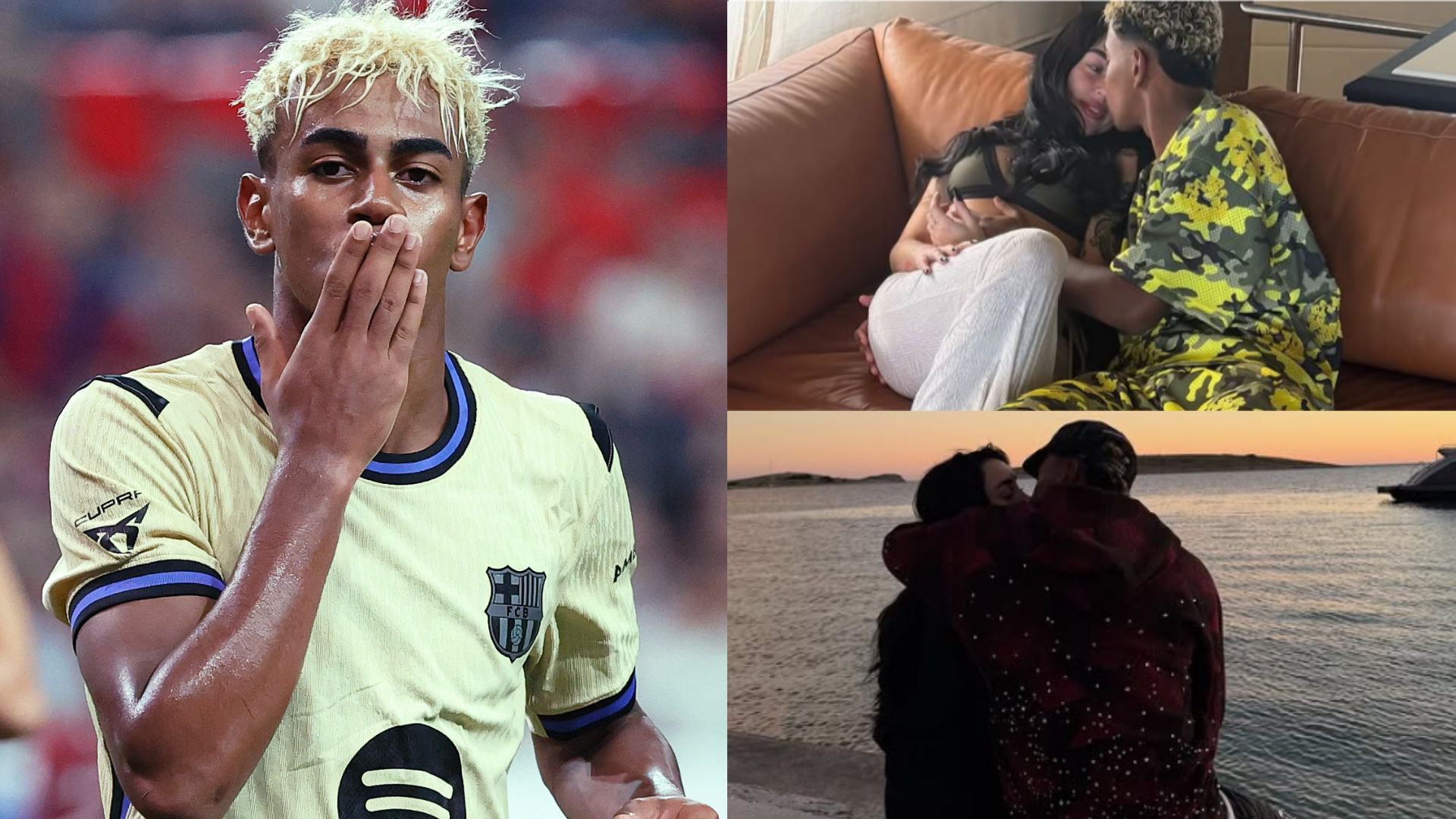 Lamine Yamal Nicki Nicole holiday 2025