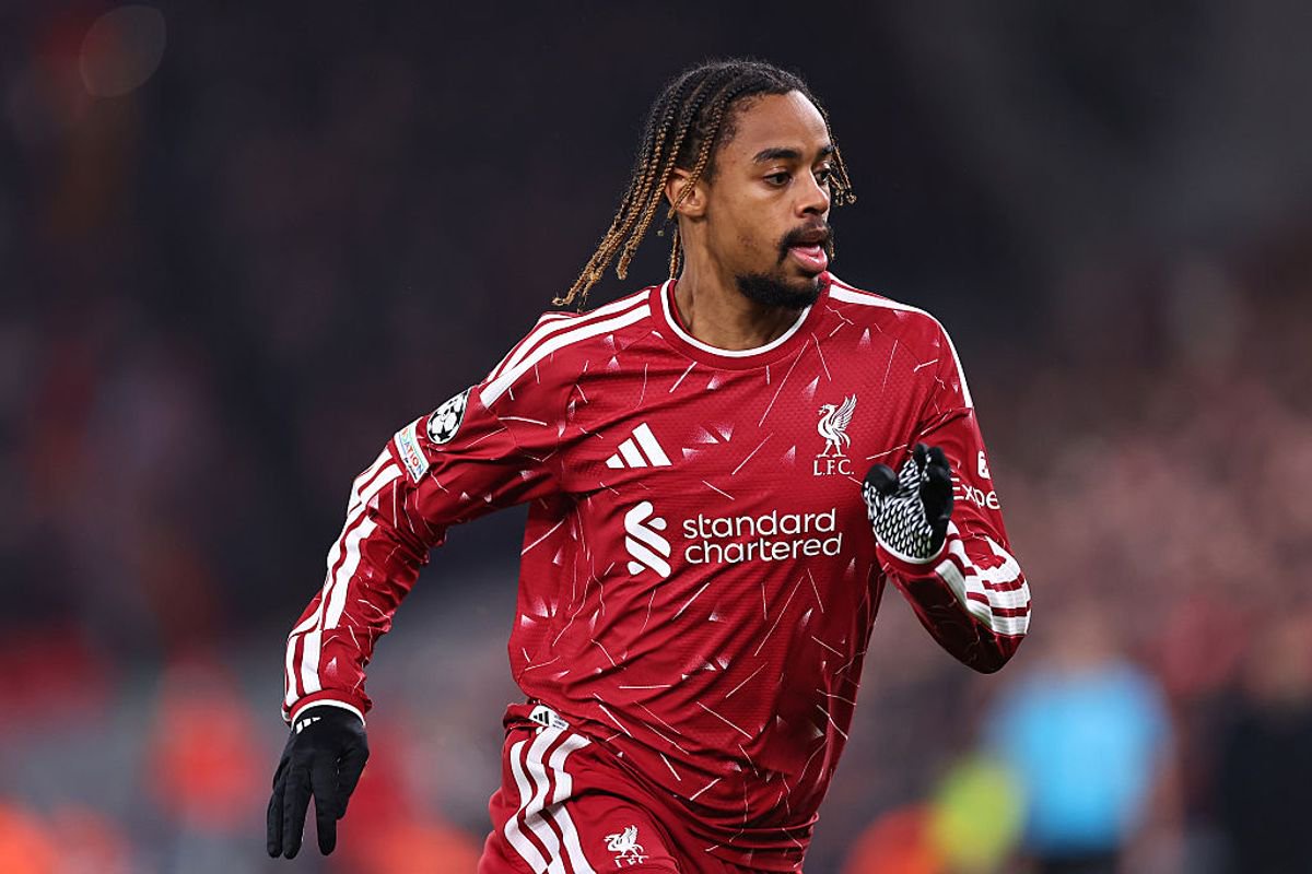 Bradley Barcola of Liverpool (Photo by Robbie Jay Barratt - AMA/Getty Images)