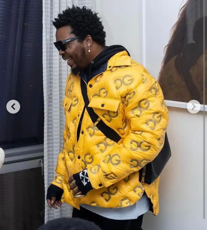 Fans React After Price Of The Yellow Jacket Olamide Wore To Mall Surfaced Online